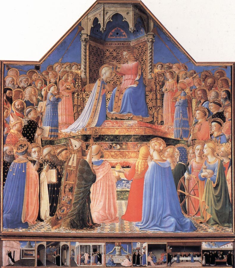 Fra Angelico The Coronation of the Virgin